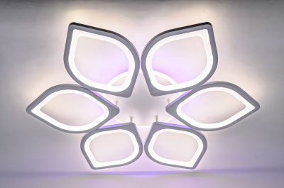 Люстра светодиодная L318228-6H LED 236W+подсветка RGB диам870