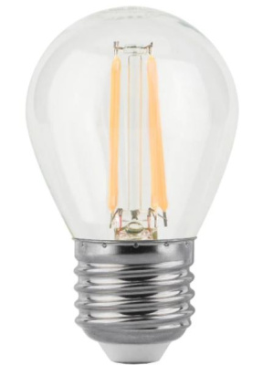 Лампа св/д General нитевидная шарик проз. E27 7W 2700К Лампа св/д General нитевидная шарик проз. E27 7W 2700К