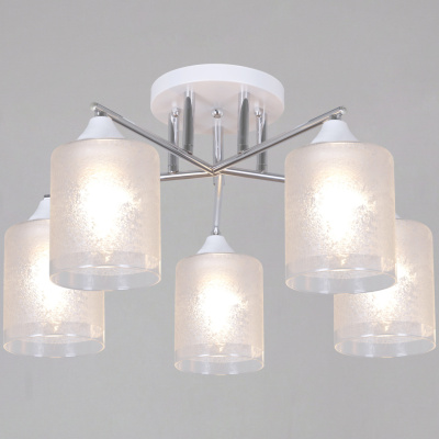 Люстра потолочная S269160/5 WT+BK E27