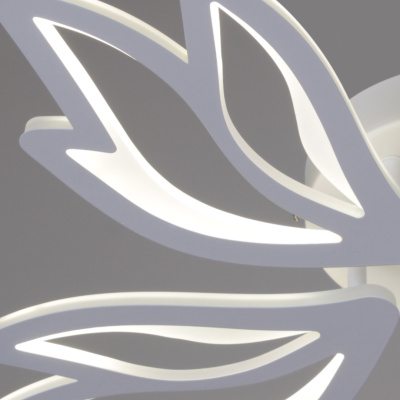 Люстра светодиодная S209862/5 WT с пультом 100W 8000lm 540*80мм