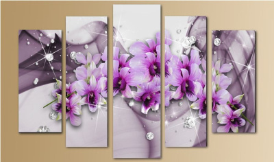 Модульная картина 80*140