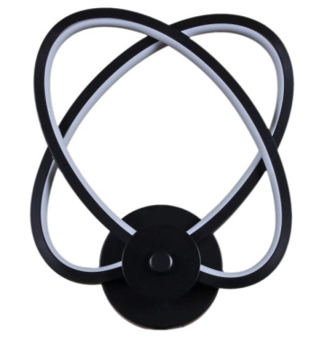 Светильник настенный S204280/2 BK LED 24W+24W 260*85*260 