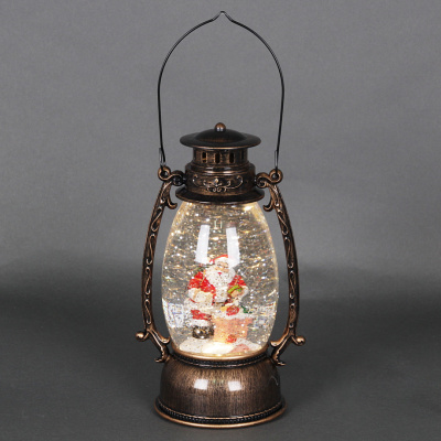 Светильник декор. св/д (ДЕД МОРОЗ) 407-F H-24см AA*3 