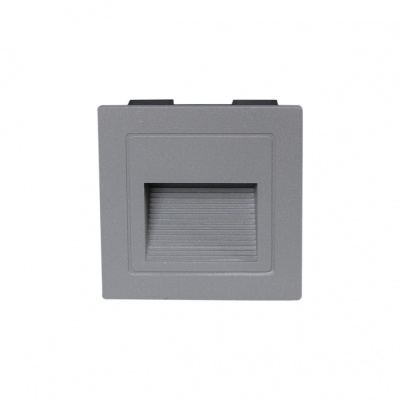 Светильник настенный для лестниц  S286601 LED3W GR 50*85*85