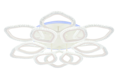 Люстра светодиодная F15218/6+6 LED WT+RGB 228W 820*140