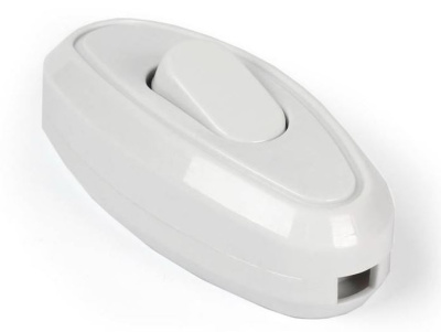 Переключатель д/бра 6А SmartBuy белый