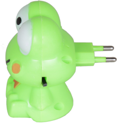 Ночник Лягушонок 01010 с выключателем 0,5W 220V