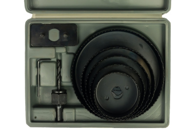 Набор кольцевых пил по дереву, 64-127мм, 8 предм. MATRIX