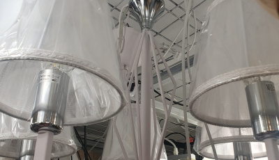 Люстра подвесная D411022/5 WT