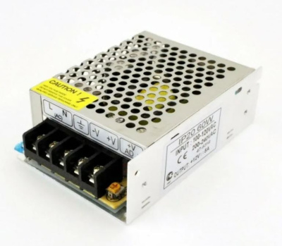 Блок питания General для св/д лент 60W 220V-12V IP20 110*78*38