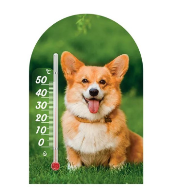 Термометр комнатный  "Зоомир"на липучке