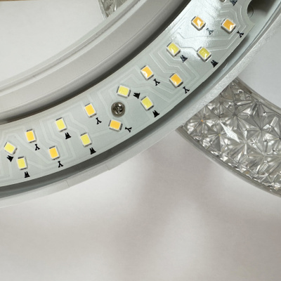 Люстра светодиодная S272190/9 с пультом 180W 14400lm 540*110мм