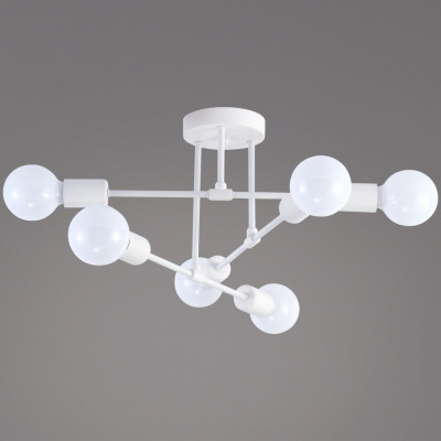 Люстра потолочная S201648/6 WT E27 520*250