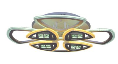 Люстра светодиодная S288860-4A LED с пультом 96W 600*400 мм