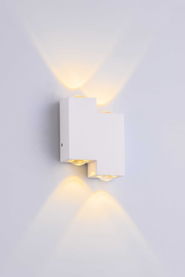 Светильник настенный F1PL-564/2 SBK LED 4W 3000K 120*80*35