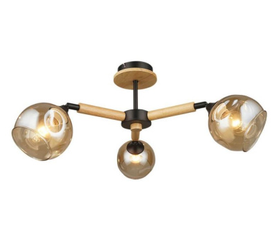 Люстра потолочная F14370/3 BK Люстра потолочная F14370/3 BK