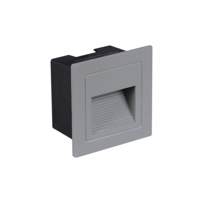 Светильник настенный для лестниц  S286601 LED3W GR 50*85*85