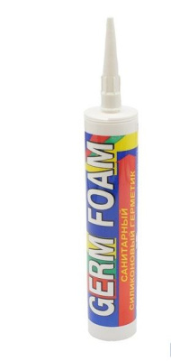 Герметик универсальный силиконовый б/цветный 280мл GERM FOAM