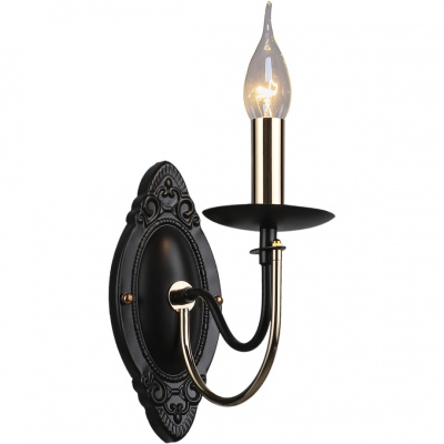 Бра S204464/1 BK+GD 