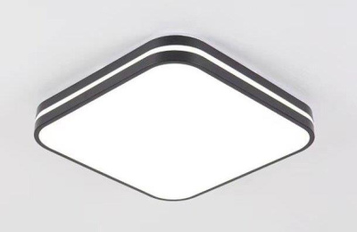 Светильник потолочный L318122 BK LED без пульта 48W 300*300мм 