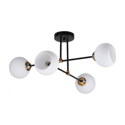 Люстра D420809/4 BK+GD