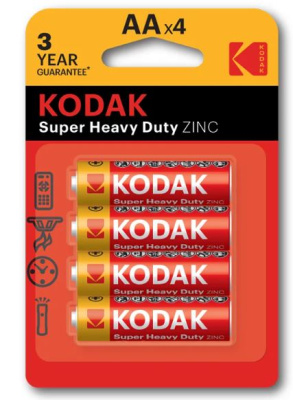 Батарейка пальчиковая Kodak R06 AA