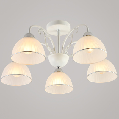 Люстра потолочная S262410/5 WT+CR E27