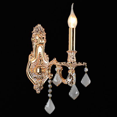 Бра S28503/1 CR(хром) с хрусталем