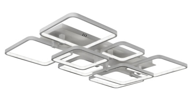 Люстра светодиодная L31701/6+2 MLS LED 110W 4000K 700*450мм