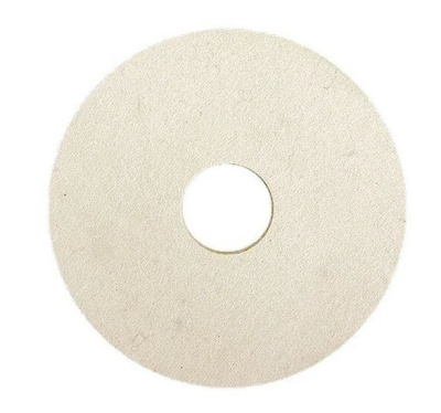 Диск полировальный из натурального войлока, "под липучку" 125 х 20 мм// MATRIX