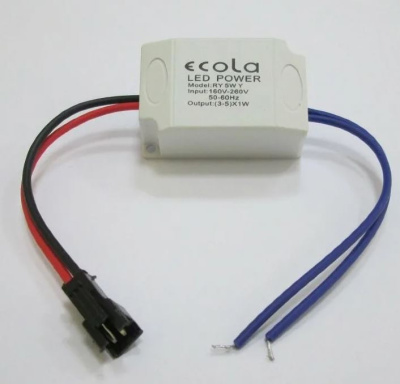 Блок питания LED24V-5W для диодной точки GX53 Ecola