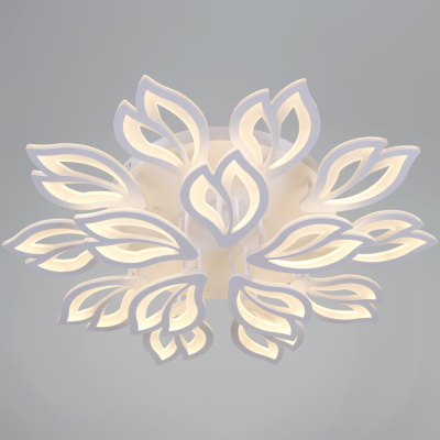 Люстра светодиодная S210150/10+5 WH с пультом 270W(21600lm) 780*120