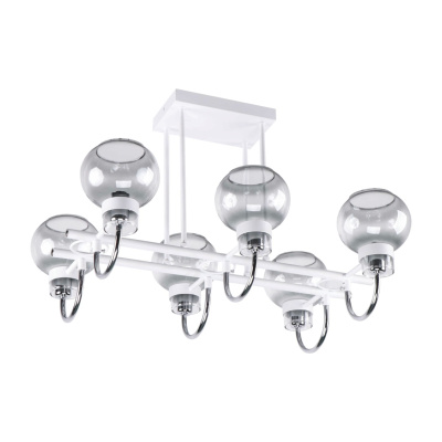 Люстра D410904/6 WT+CR