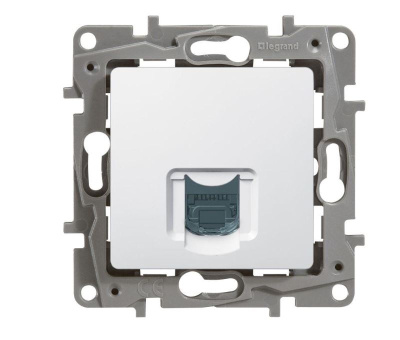 Розетка компьют. RJ45 UTP СУ Legrand ETIKA  бел