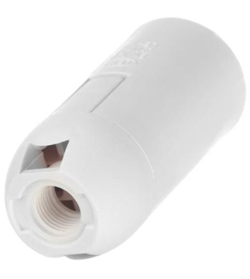 Патрон Е14 пластиковый подвесной термостойкий пластик 