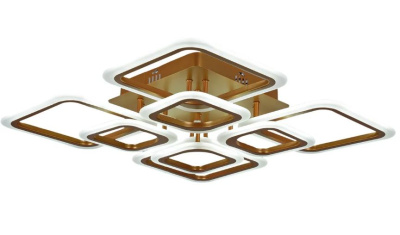 Люстра светодиодная S203688/4+4C FGD LED с пультом 280W 590*590 мм Люстра светодиодная S203688/4+4C FGD LED с пультом 280W 590*590 мм