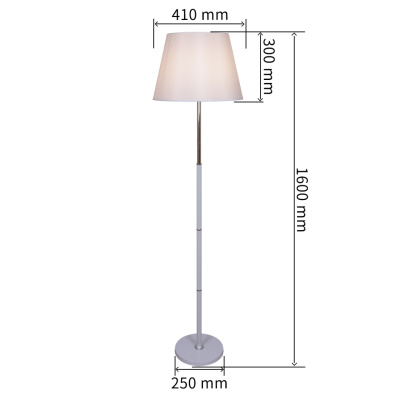 Торшер св/д S202057/1 WT+GD Е27 H=160см