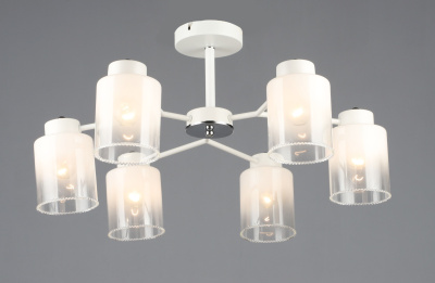 Люстра F1727/6 WT+CR E27