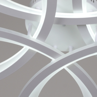 Люстра светодиодная S294090/5 WH 90W диам.550