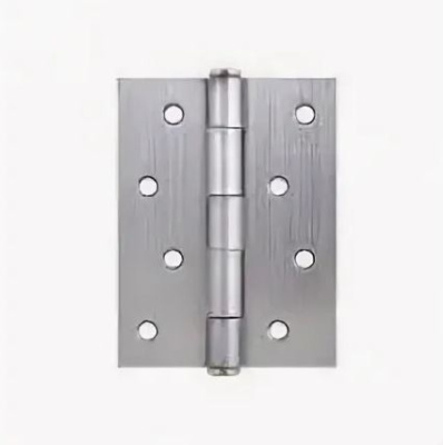 Петля дверная 2043 (101*76) мат.хром Аллюр