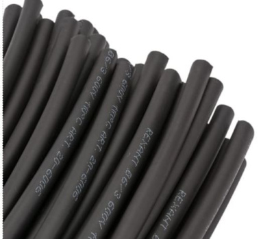 Термоусад.трубка Rexant 6/3мм 1м  ТУТ