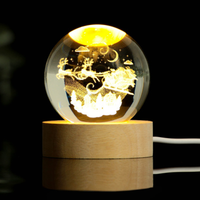 Светильник декор. св/д "Новогодний" диам. 6см