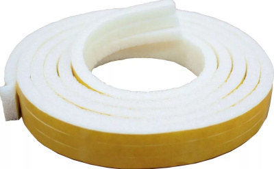Уплотнитель для окон самокл.поролоновый 8мм*5мм*6м (2*3м)