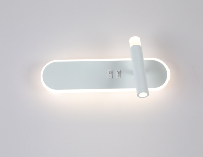 Светильник настенный F13608/290 WT LED30W 300*150*95 белый