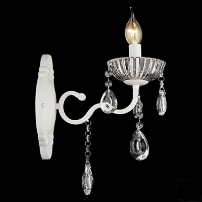 Бра S203528/1 WT с хрусталем