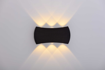 Светильник настенный F120143/6 SBK LED 6*1W 165*45*85