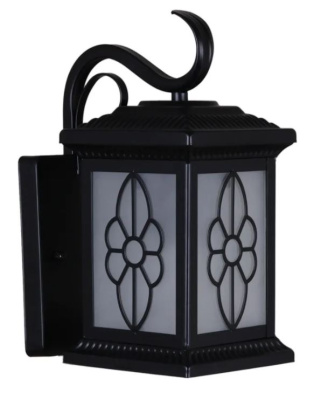 Светильник уличный фонарь S208292/1U BKG