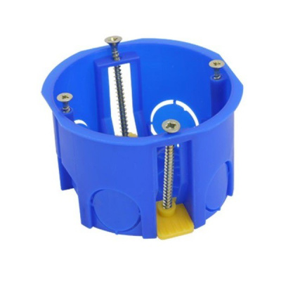 Коробка установочная (гипсокартон) с лапками 68*45