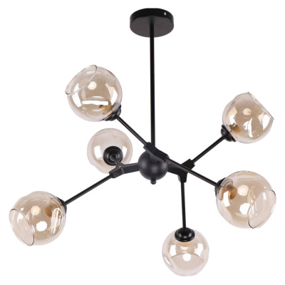 Люстра D410867/6BK AMB