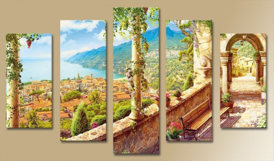 Модульная картина 80*140